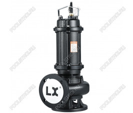 Фекальный насос AquaViva LX 100WQ85-15T 7.5 кВт с канальным раб. колесом