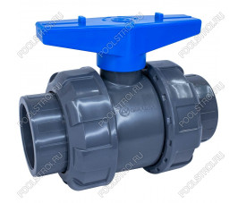 Кран шаровый d110 (уплотнение TPV, остальное EPDM) с муфтовым окончанием AQUAVIVA