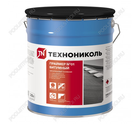 Праймер битумный Технониколь №01 16 кг/20 л